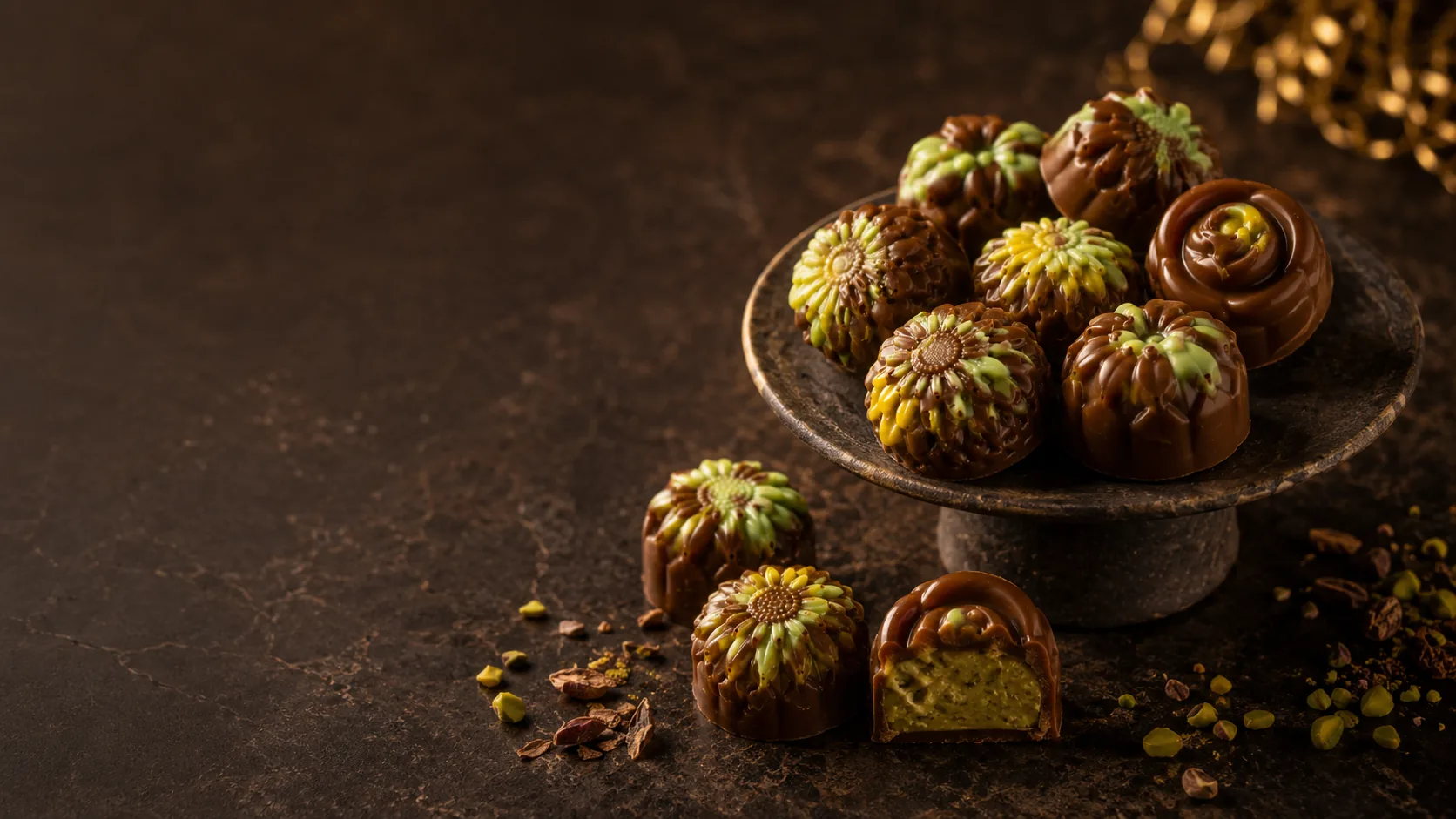 Premium handmade Rokella chocolates